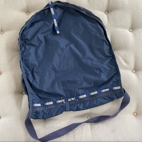 Lesportsac Bags Vintage Lesportsac Blue Nylon Lightweight Garment